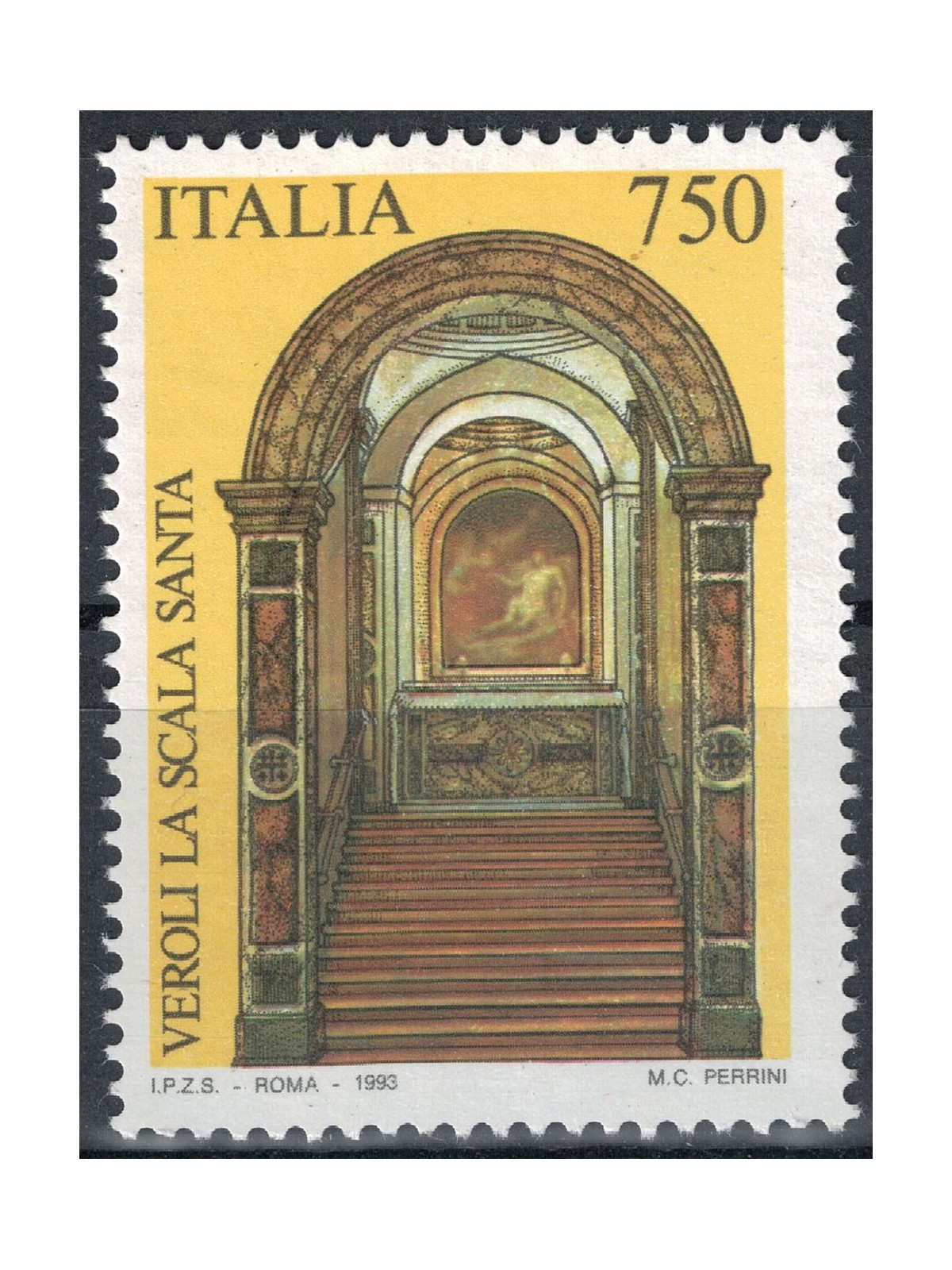 ITALY 1993 Holy Stairs of Veroli MNH**