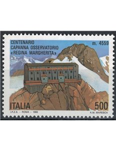 ITALIA 1993 Osservatorio Regina Margherita MNH**