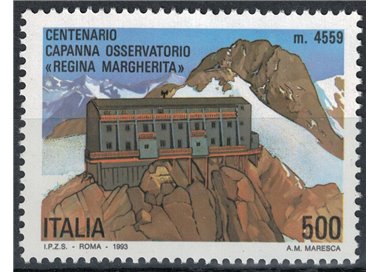 ITALY 1993 Regina Margherita Observatory MNH**