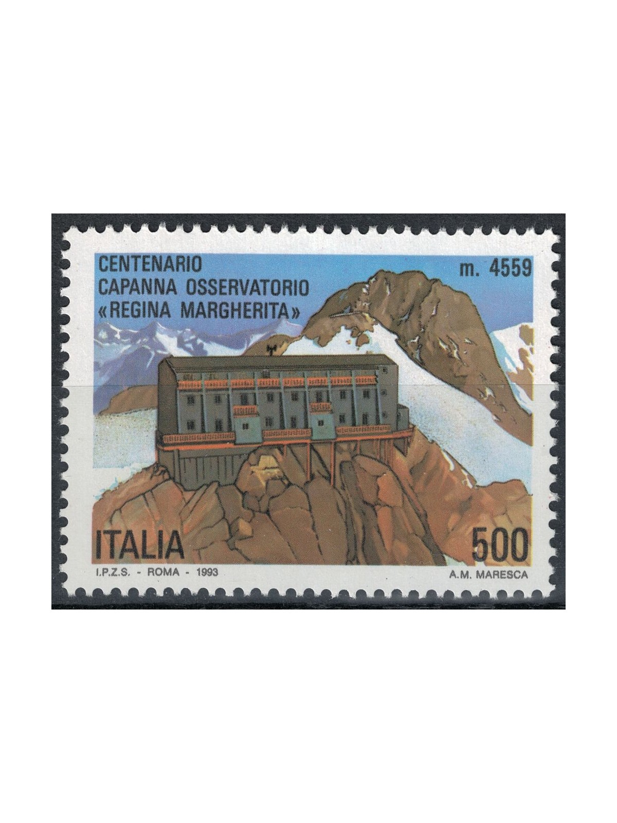 ITALIA 1993 Osservatorio Regina Margherita MNH**