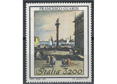 ITALY 1993 Francesco Guardi MNH**