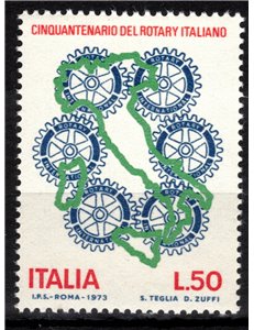 ITALY 1973 Italian Rotary MNH**