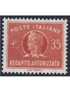 ITALY 1974 Authorized delivery MNH**