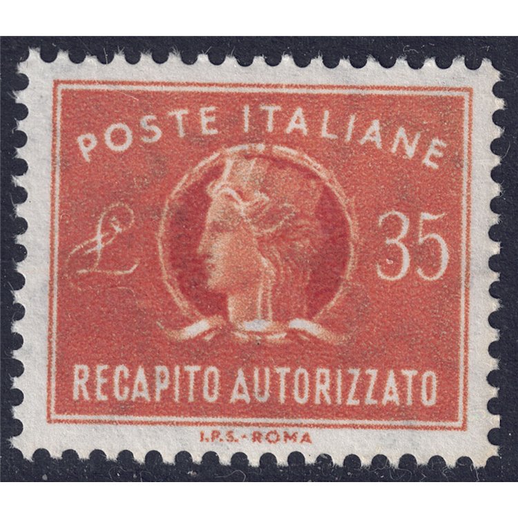 ITALY 1974 Authorized delivery MNH**
