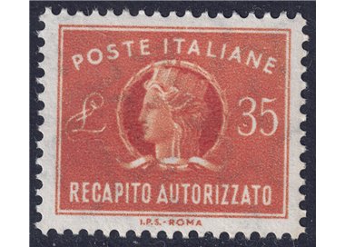 ITALY 1974 Authorized delivery MNH**