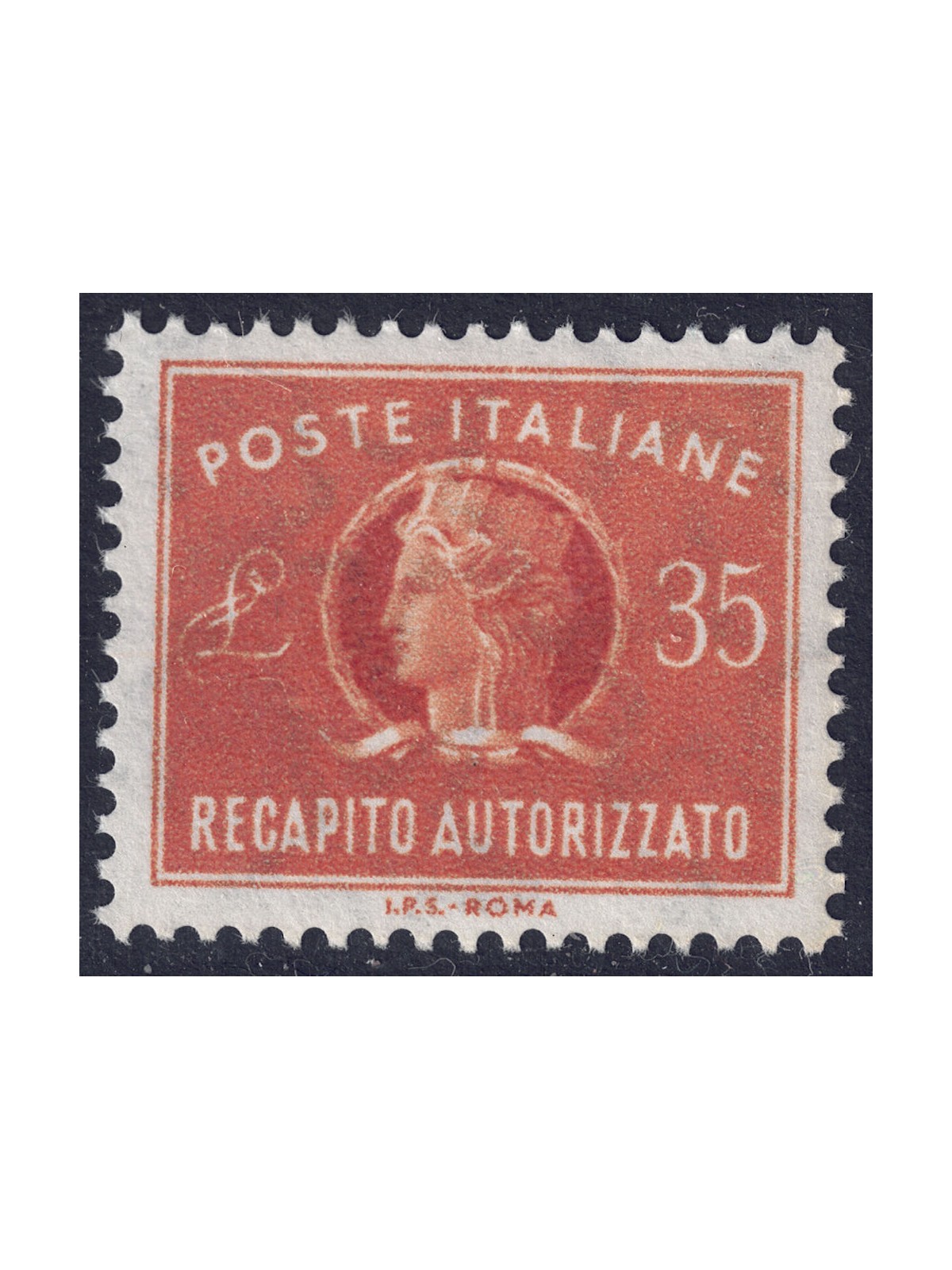 ITALIA 1974 Recapito autorizzato MNH**