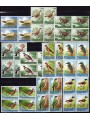 SAN MARINO 1960 Birdlife 10v in block of four MNH**