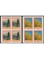 ITALY 1968 Flora in block of four 2v MNH**