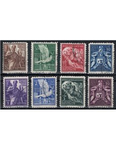 VATICANO 1938 Soggetti vari (posta aerea) 8v us