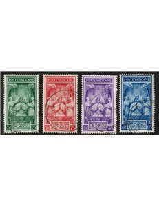 VATICAN 1939 Coronation of Pius XII 4v us