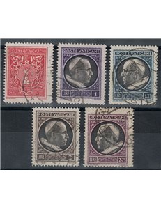 VATICAN 1940 Medallions 5v us