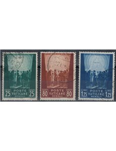 VATICAN 1942 Pro prisoners, 1st issue 3v us