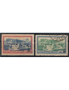 VATICANO 1946 Espressi soprastampati 2v us