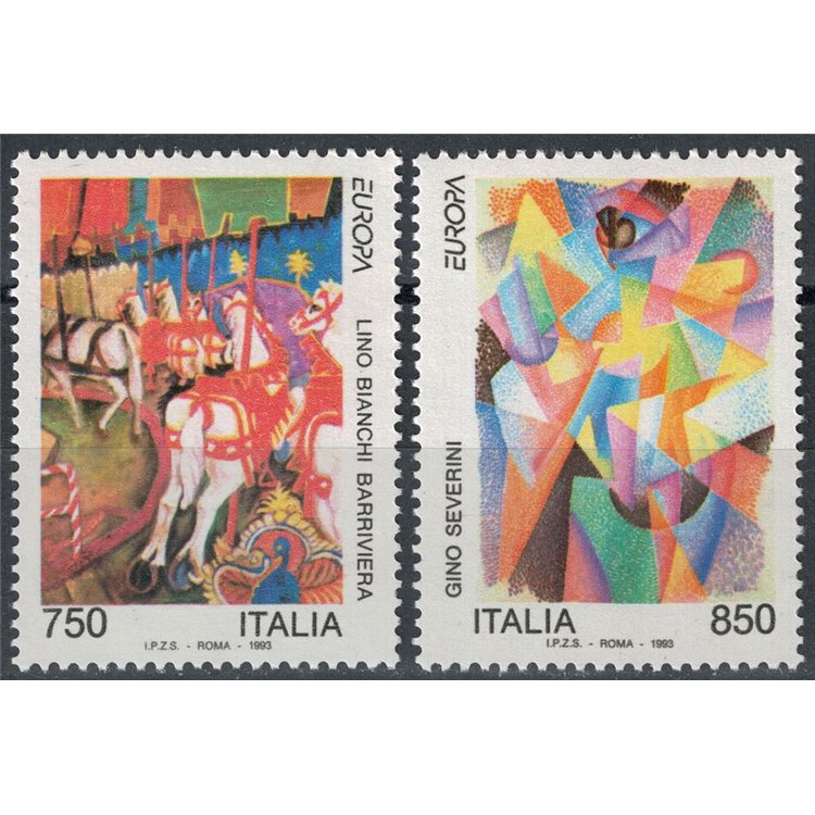 ITALIA 1993 Europa 2v MNH**