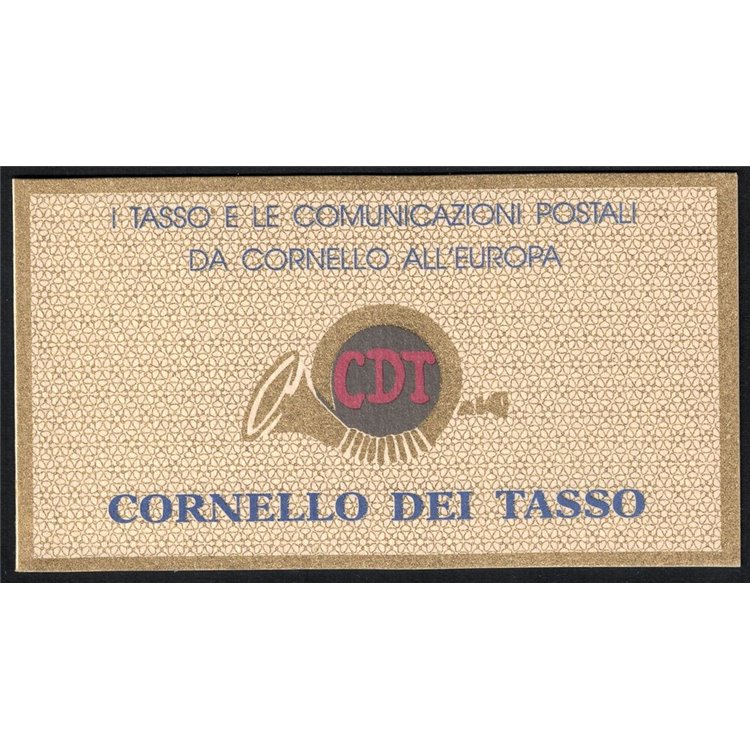 ITALY 1993 Cornello dei Tasso booklet MNH**