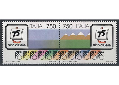 ITALY 1992 Cycling Tour of Italy 2v MNH**