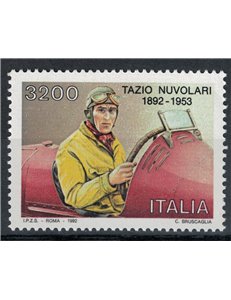 ITALIA 1992 Tazio Nuvolari MNH**