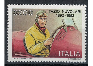 ITALY 1992 Tazio Nuvolari MNH**