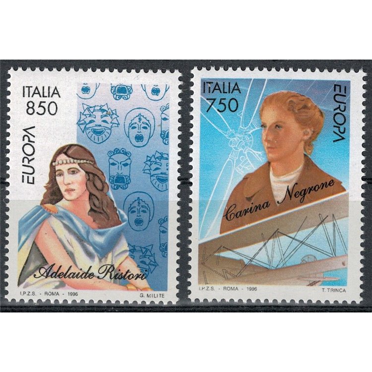 ITALIA 1996 Europa 2v MNH**