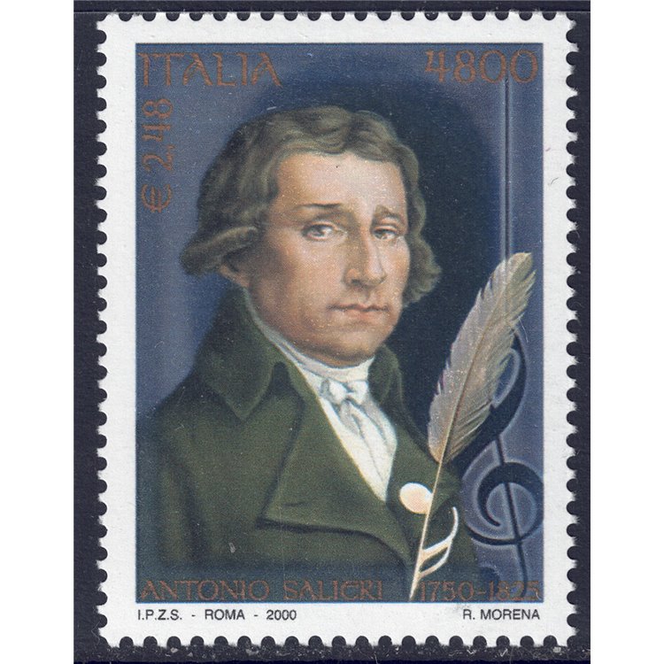 ITALY 2000 Antonio Salieri MNH**
