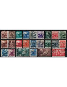 ITALY 1945-46 Democratic Series 23v us