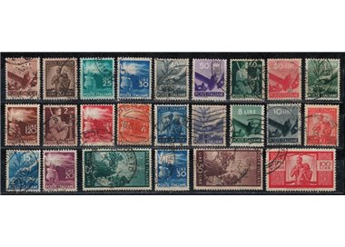 ITALY 1945-46 Democratic Series 23v us