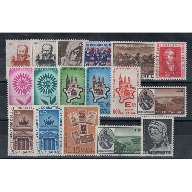 ITALIA 1964 Annata Completa 17v MNH**