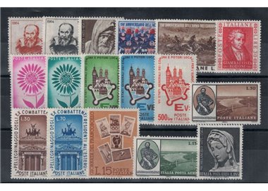 ITALY 1964 Complete Vintage 17v MNH**