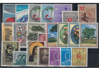 ITALY 1966 Complete Vintage 22v MNH**