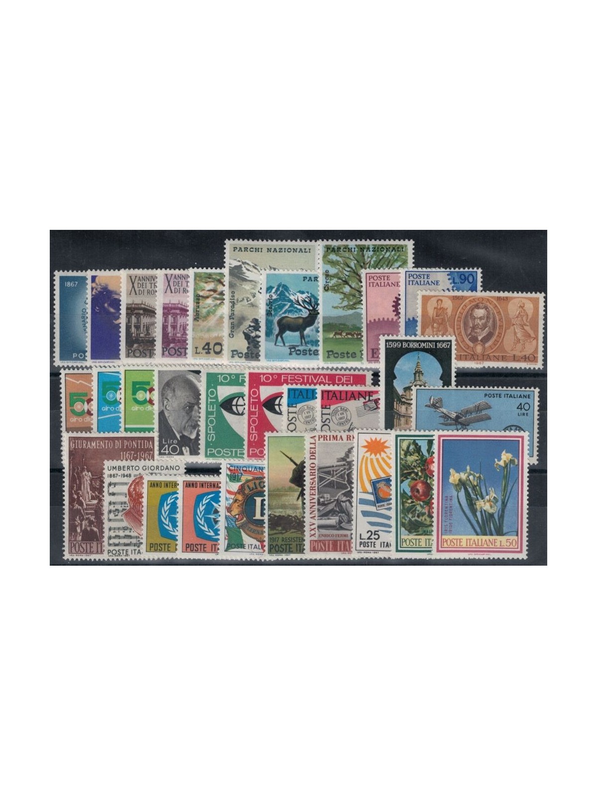 ITALIA 1967 Annata Completa 31v MNH**