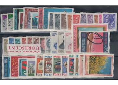 ITALIA 1968 Annata Completa 43v MNH**