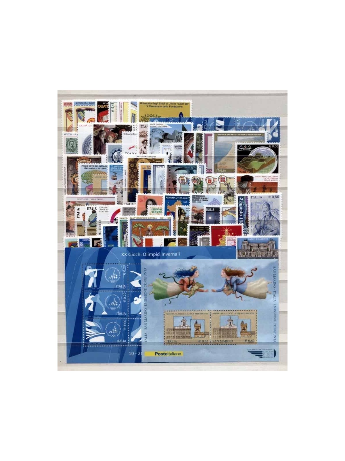 ITALY 2006 Complete Vintage 78v + 2 s/s MNH**
