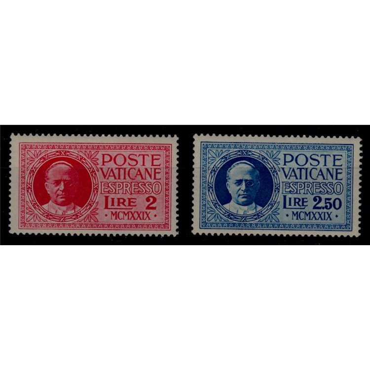 VATICANO 1929 Conciliazione, espressi 2v MNH**