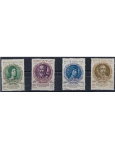 VATICANO 1944 Accademia dei virtuosi al Pantheon 4v MNH**