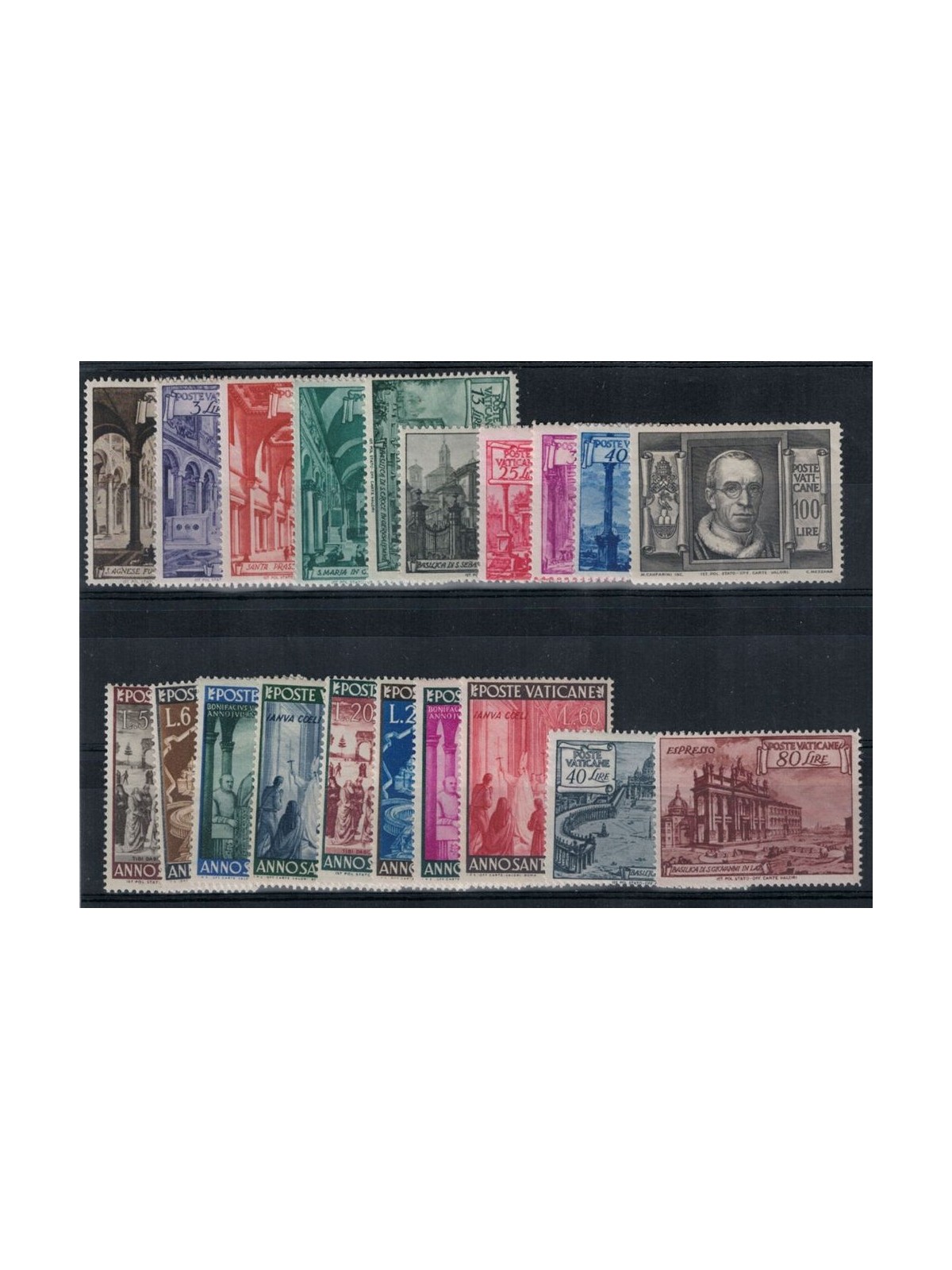 VATICAN 1949 Complete Year 20v MNH**