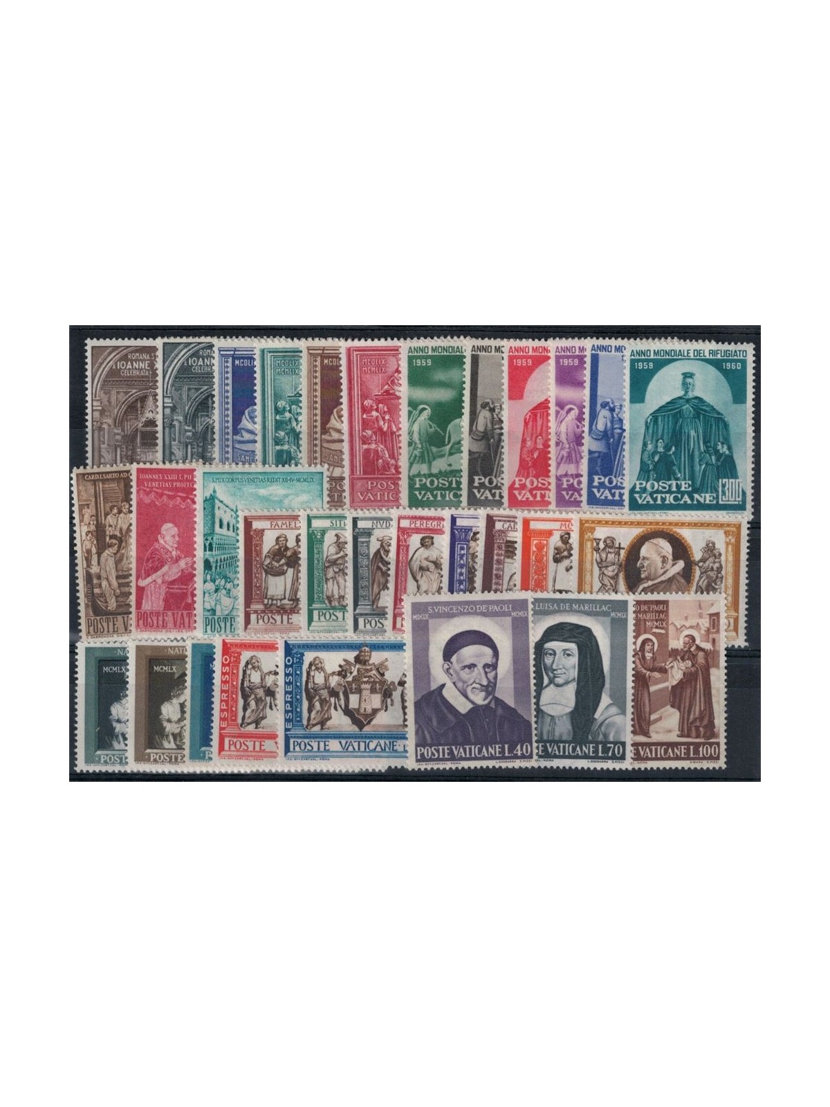 VATICAN 1960 Complete Year 31v MNH**