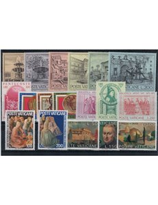 VATICAN 1975 Complete Year 18v MNH**