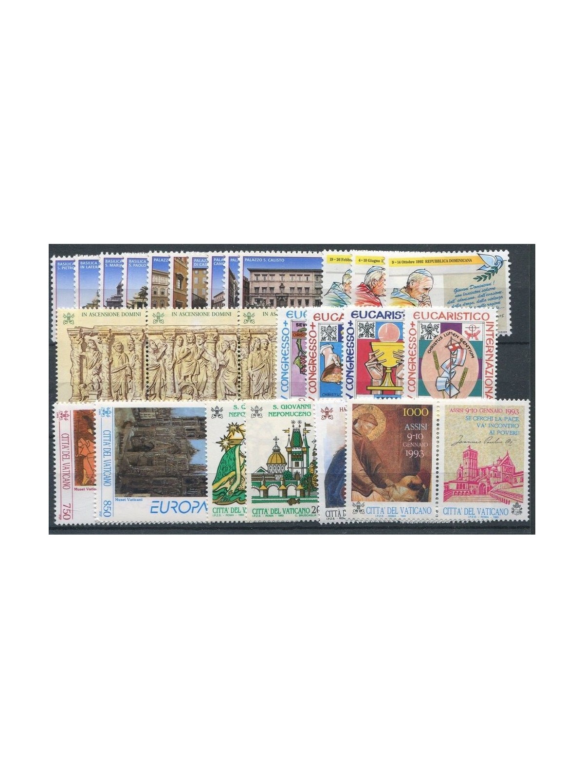 VATICANO 1993 Annata Completa 28v MNH**