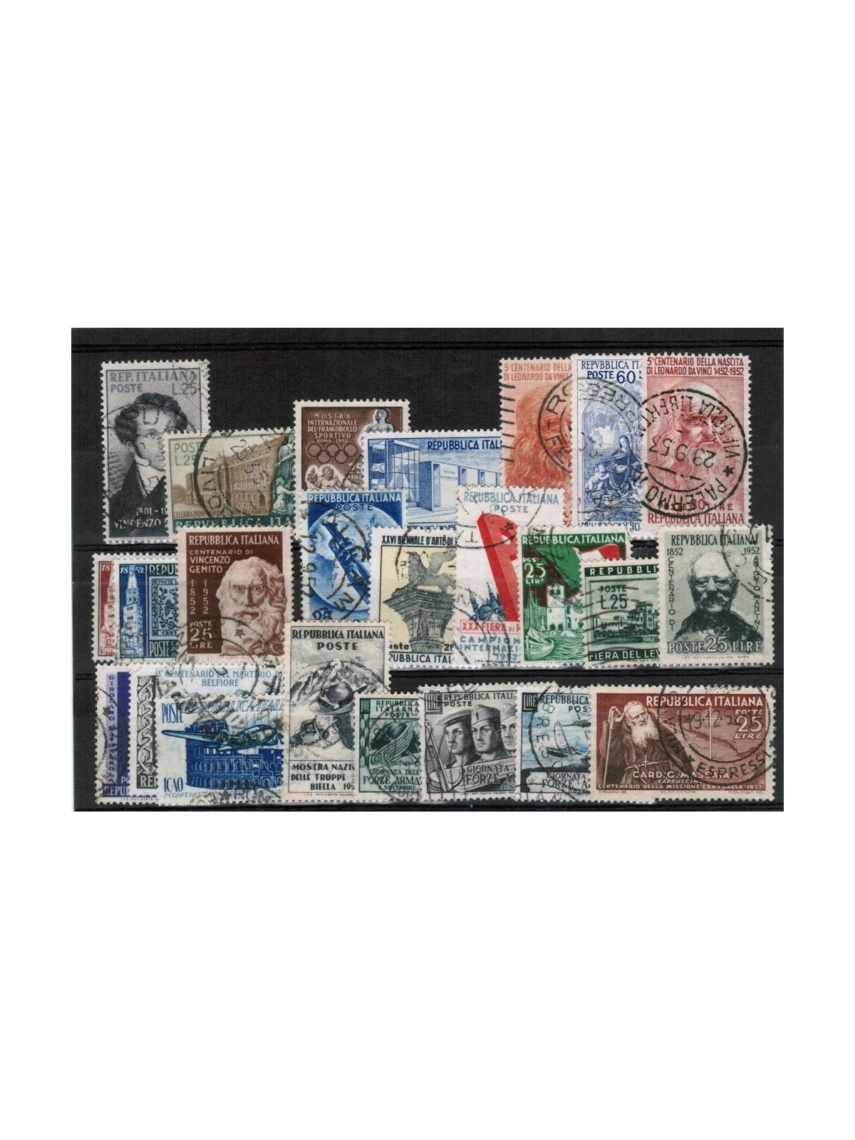 ITALIA 1952 Annata Completa 24v us
