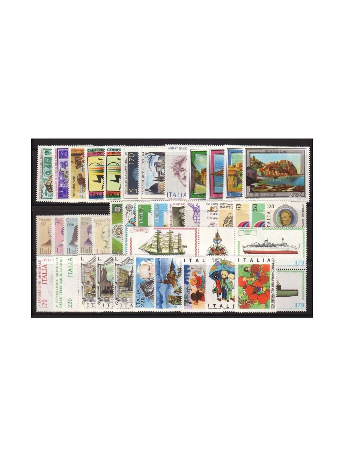 ITALY 1979 Complete Year 42v MNH**