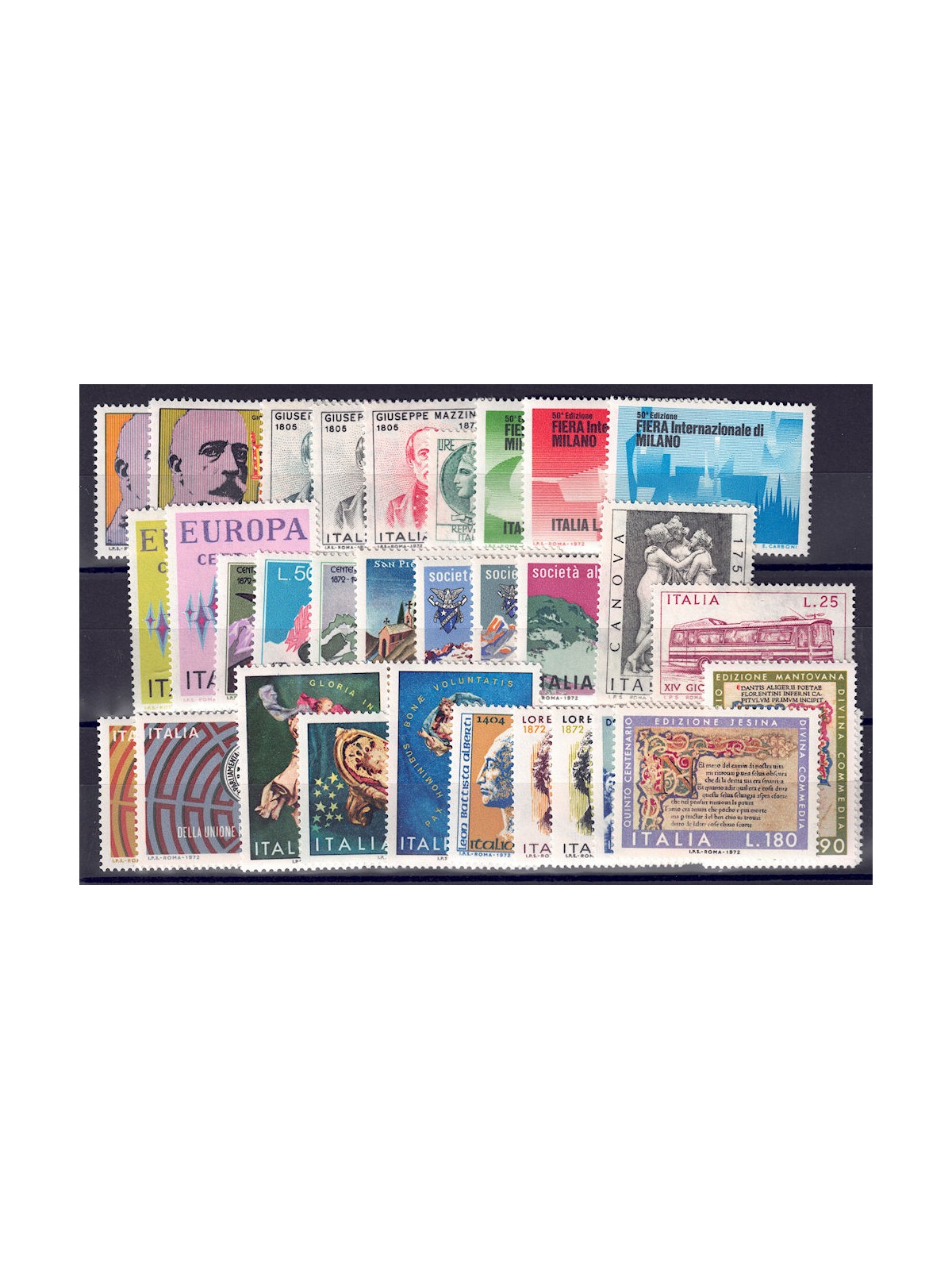 ITALIA 1972 Annata Completa 33v MNH**