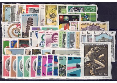 ITALY 1973 Complete Vintage 45v MNH**