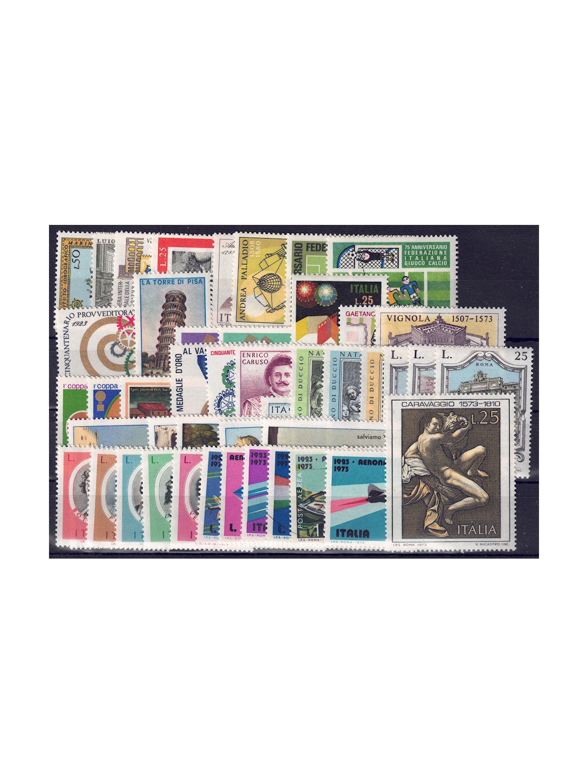 ITALIA 1973 Annata Completa 45v MNH**