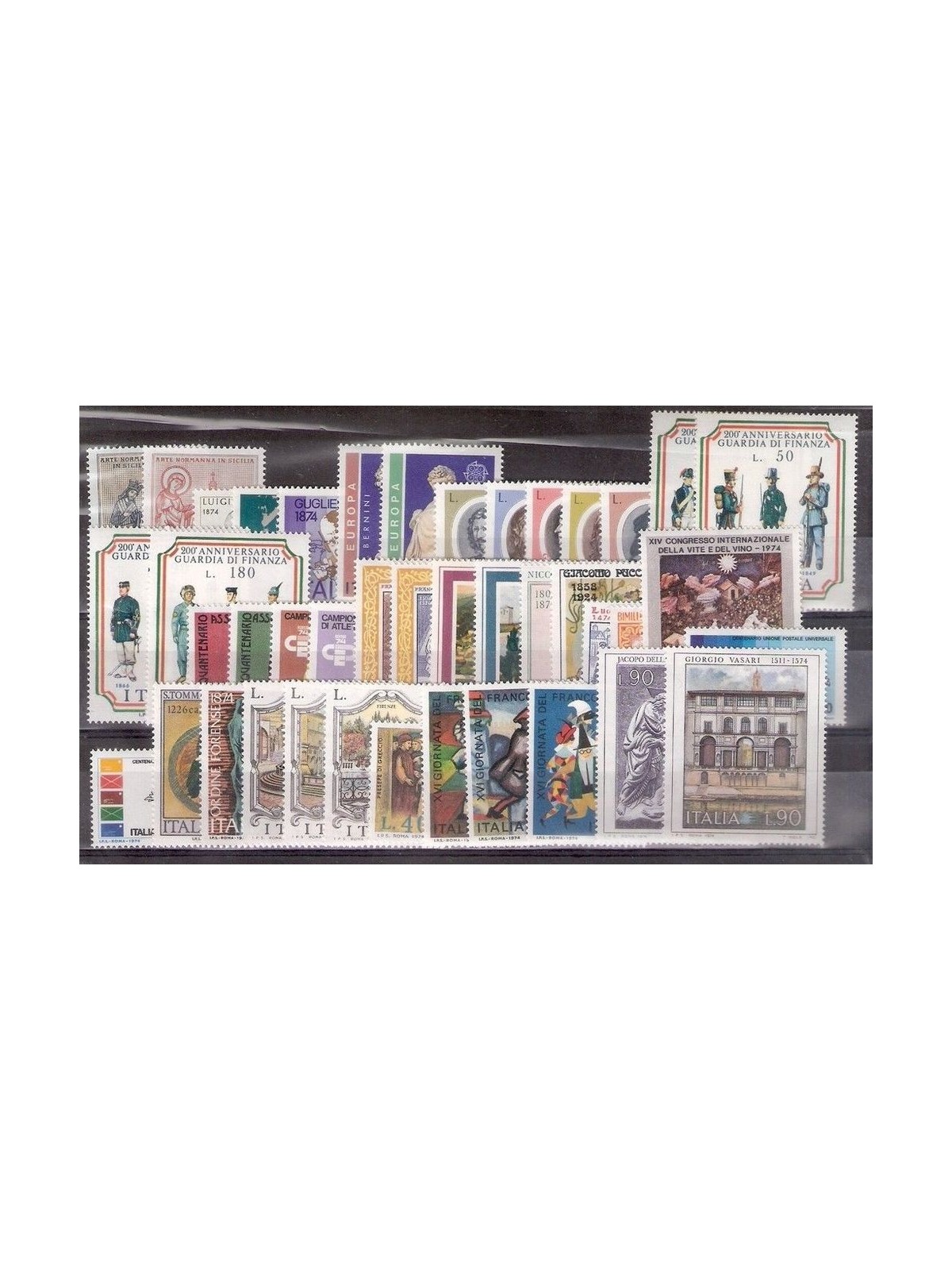 ITALIA 1974 Annata Completa 44v MNH**