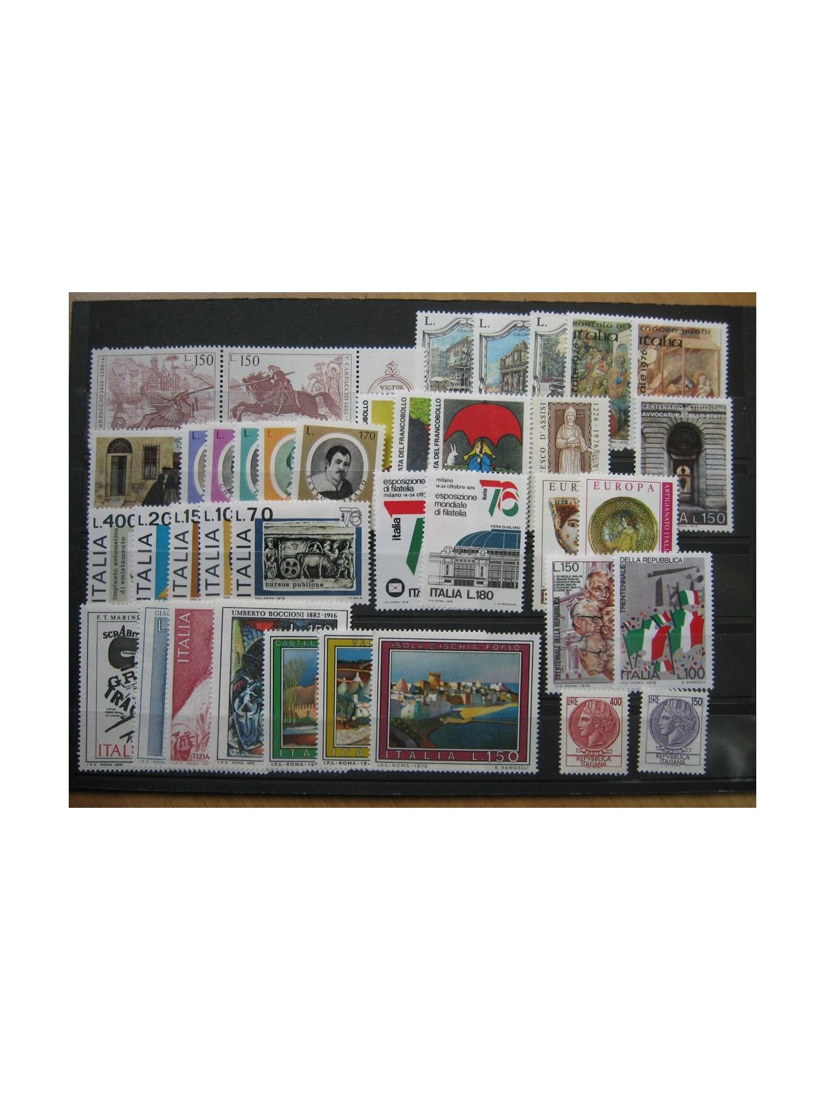 ITALY 1976 Complete Vintage 38v MNH**