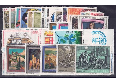 ITALIA 1977 Annata Completa 38v MNH**