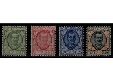 ITALIA REGNO 1926 Floreale 4v MNH** © (Lusso)