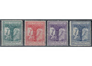 CIRENAICA 1928 Pro Società Africana d'Italia 4v MH*