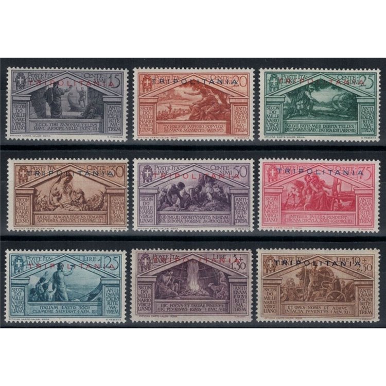 TRIPOLITANIA 1930 Virgil 9v MH*