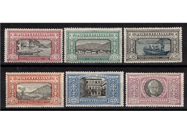 ITALIA REGNO 1923 Alessandro Manzoni 6v MH*